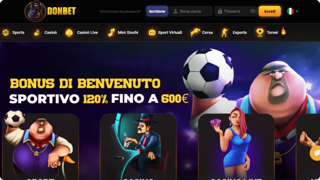 Donbet casino italiani non aams