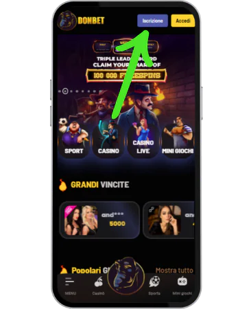 Donbet Vai al sito ufficiale