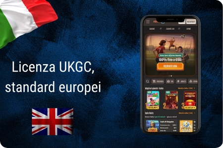 Casino inglesi non AAMS con licenza UKGC per italiani